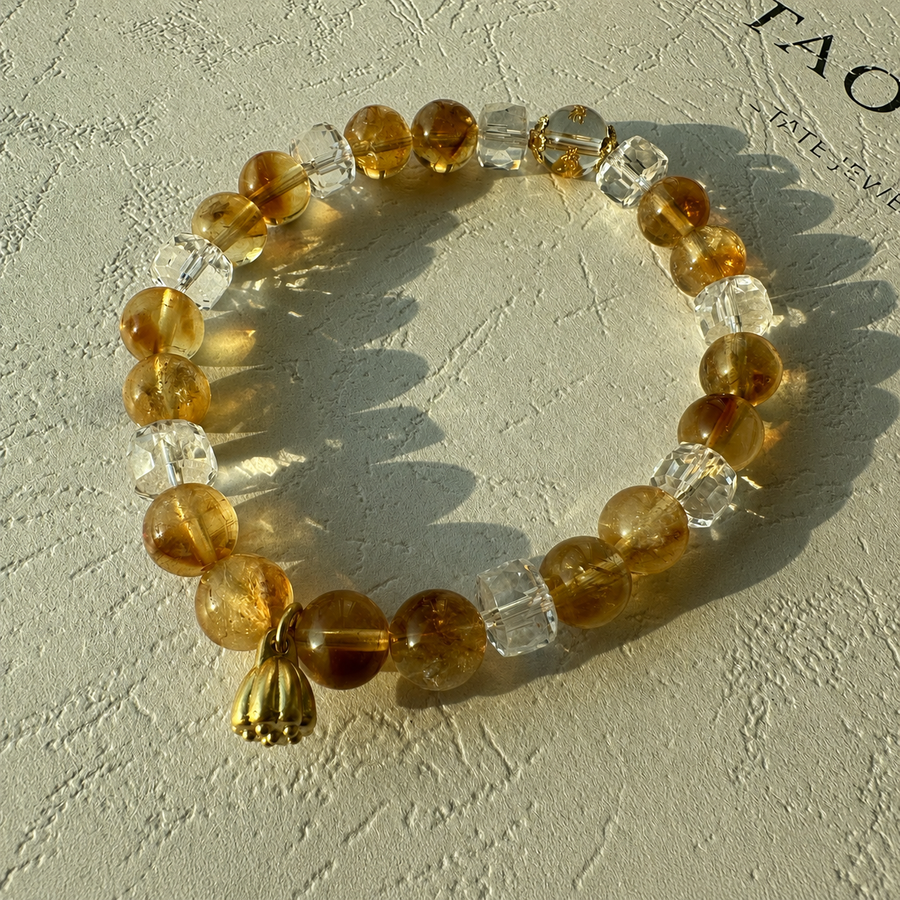 Sunlit Threshold Opening bracelet by TAOGEN